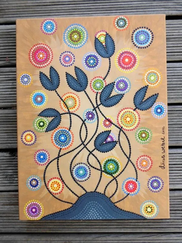 Aboriginal Art Dot Paintings