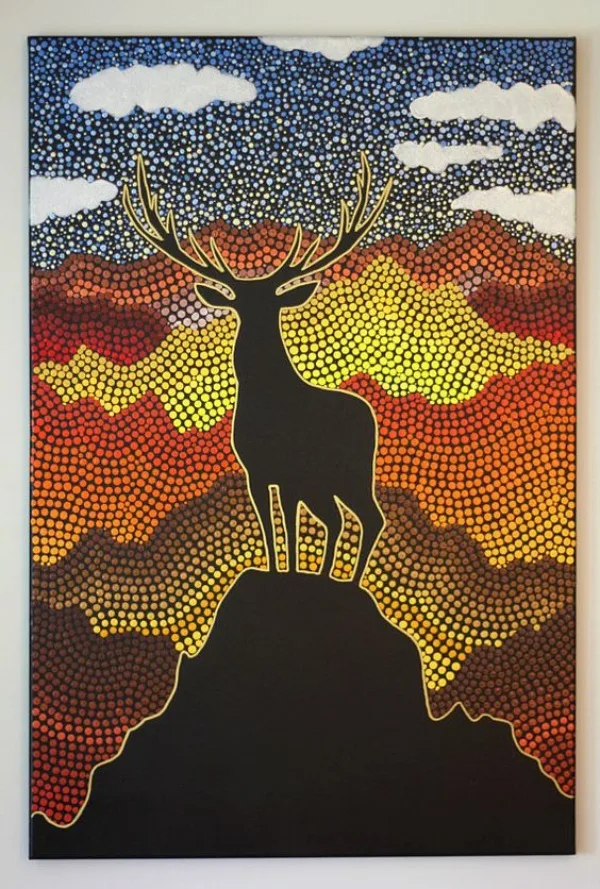 Aboriginal Art Dot Paintings