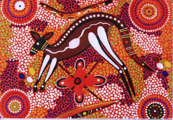 Aboriginal Art Dot Paintings