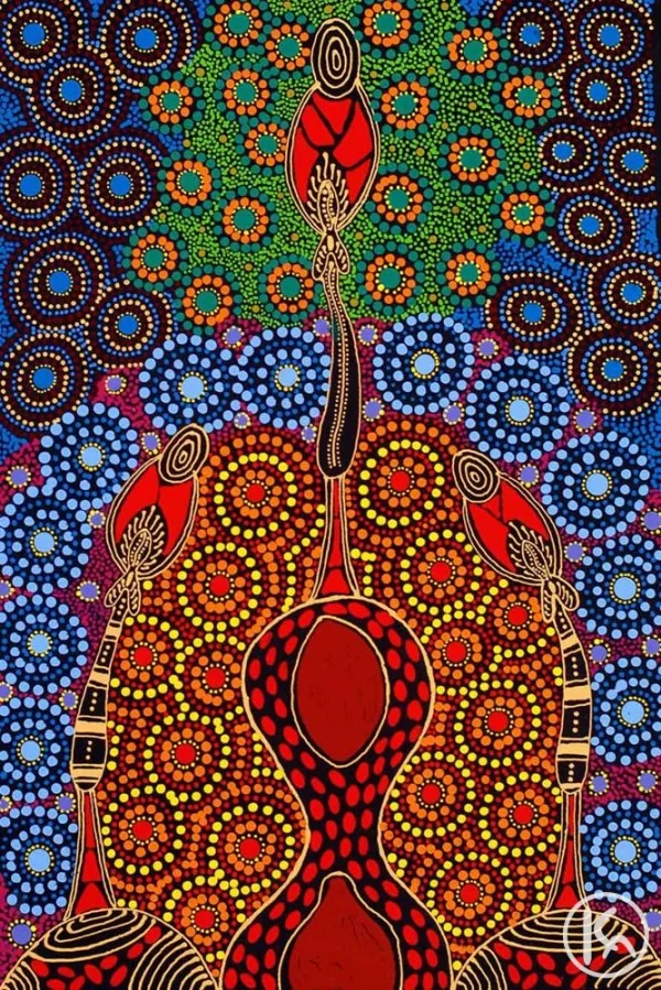 Aboriginal Art Dot Paintings