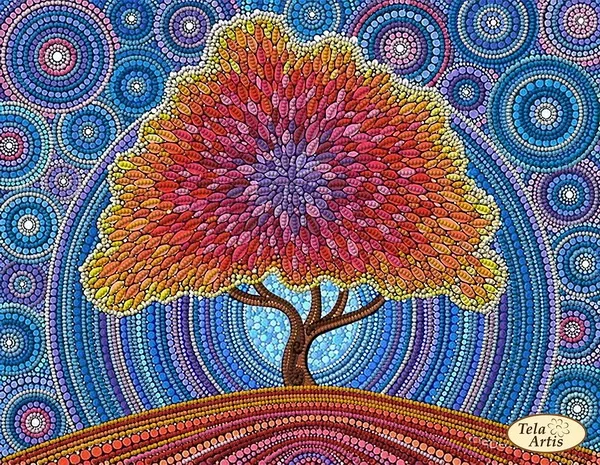 Aboriginal Art Dot Paintings