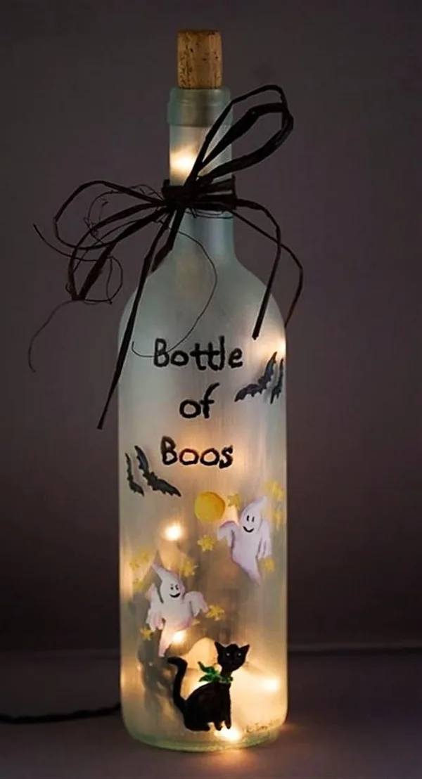 DIY Wine Bottle Painting Ideas for Home Décor