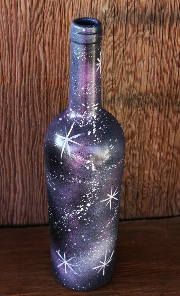 DIY Wine Bottle Painting Ideas for Home Décor