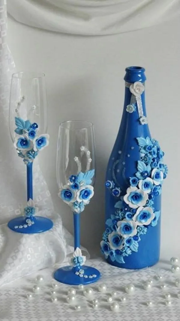 DIY Wine Bottle Painting Ideas for Home Décor