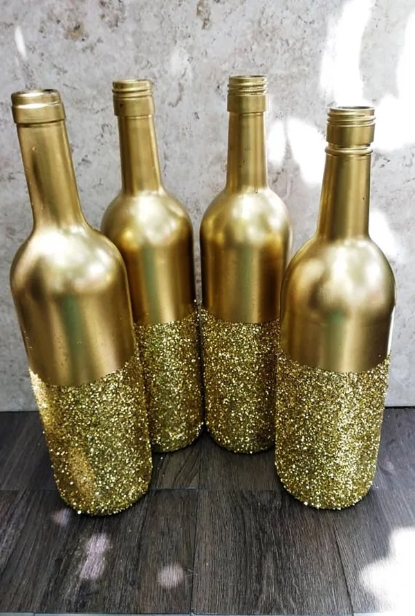 DIY Wine Bottle Painting Ideas for Home Décor