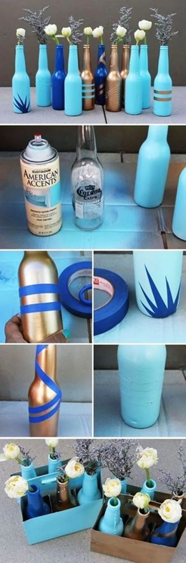 DIY Wine Bottle Painting Ideas for Home Décor