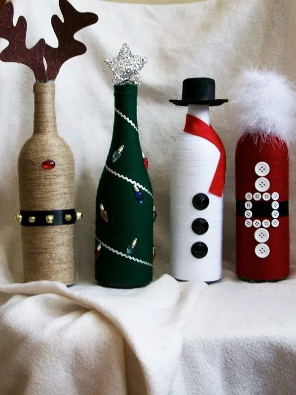 DIY Wine Bottle Painting Ideas for Home Décor