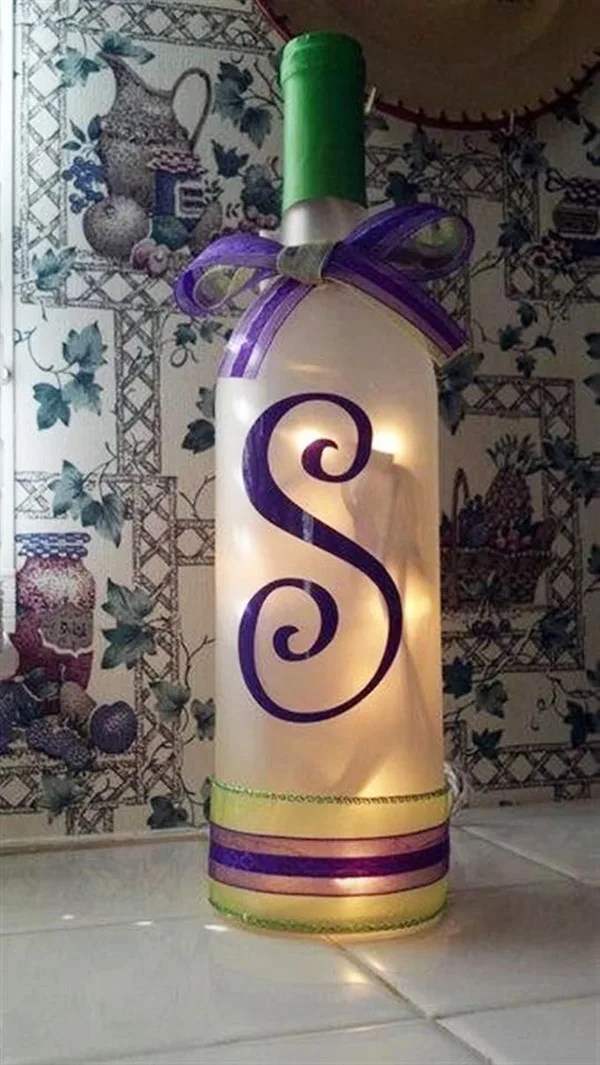 DIY Wine Bottle Painting Ideas for Home Décor