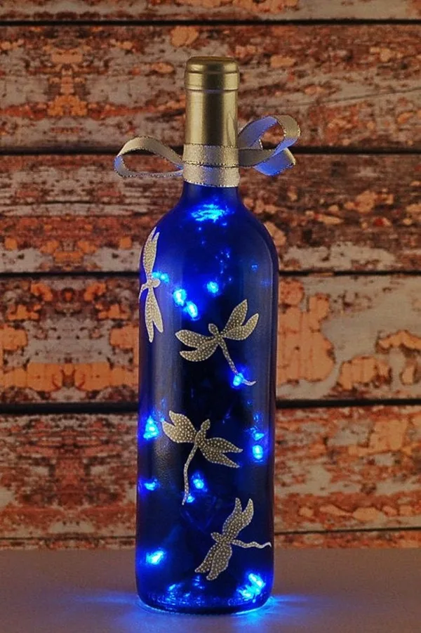 DIY Wine Bottle Painting Ideas for Home Décor