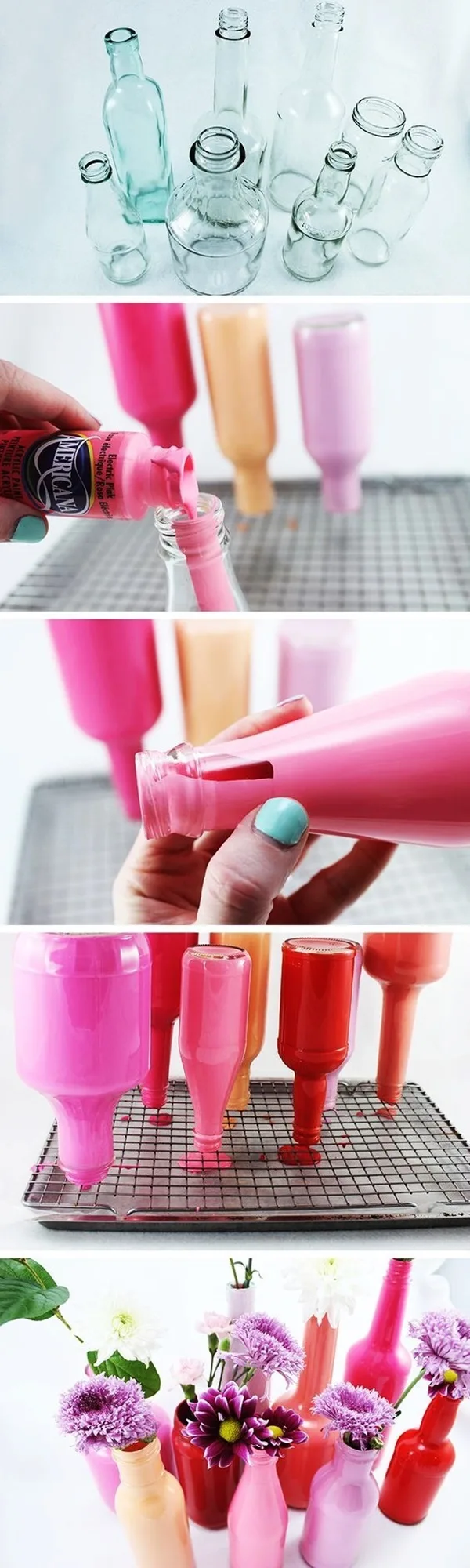 DIY Wine Bottle Painting Ideas for Home Décor