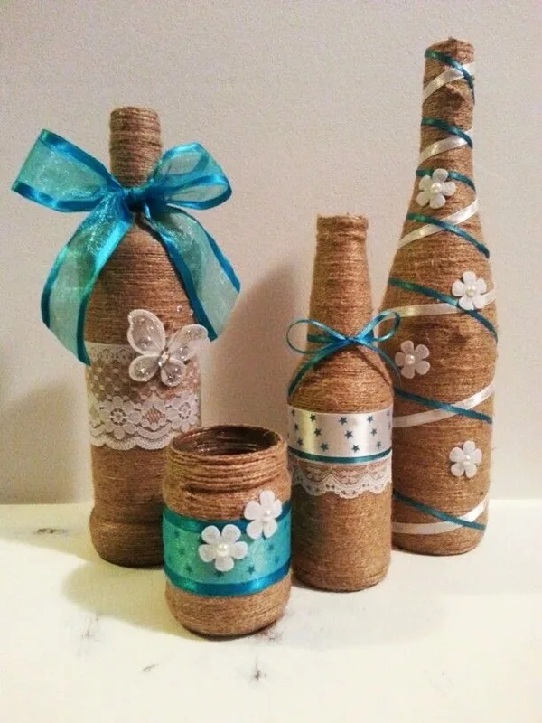 DIY Wine Bottle Painting Ideas for Home Décor