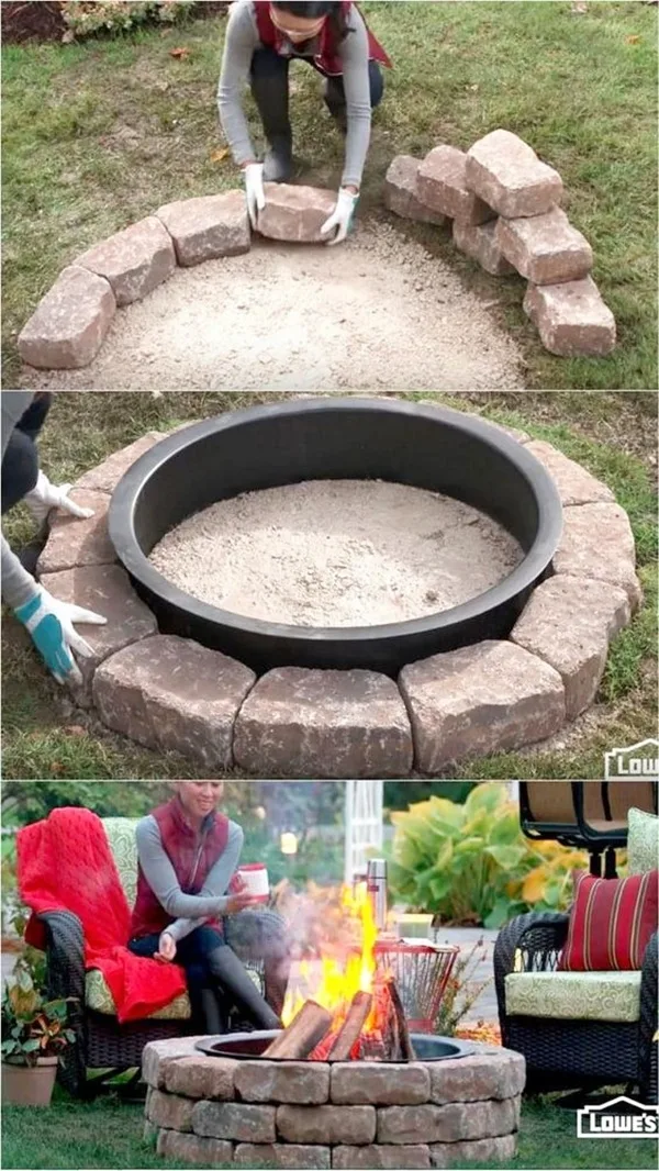 DIY Fire Pit Ideas to make Your Neighbors Jealous