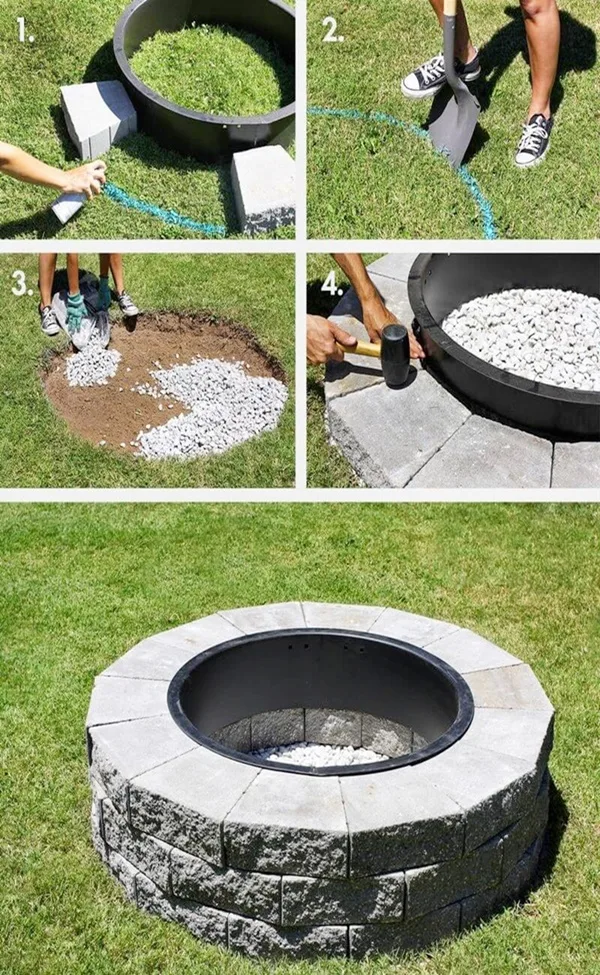 DIY Fire Pit Ideas to make Your Neighbors Jealous