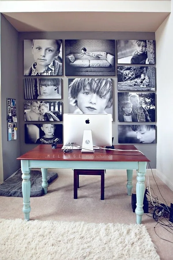Lovely Family Picture Wall Examples