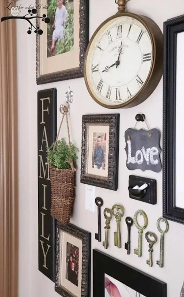 Lovely Family Picture Wall Examples