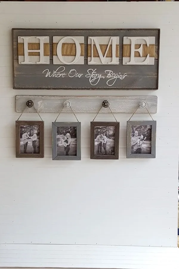 Lovely Family Picture Wall Examples