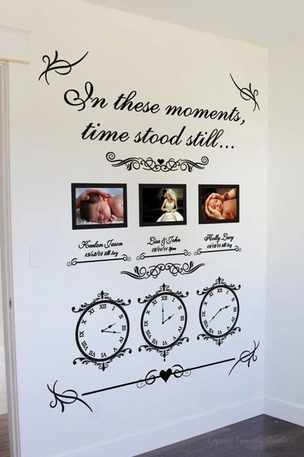 Lovely Family Picture Wall Examples