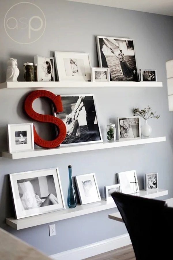Lovely Family Picture Wall Examples