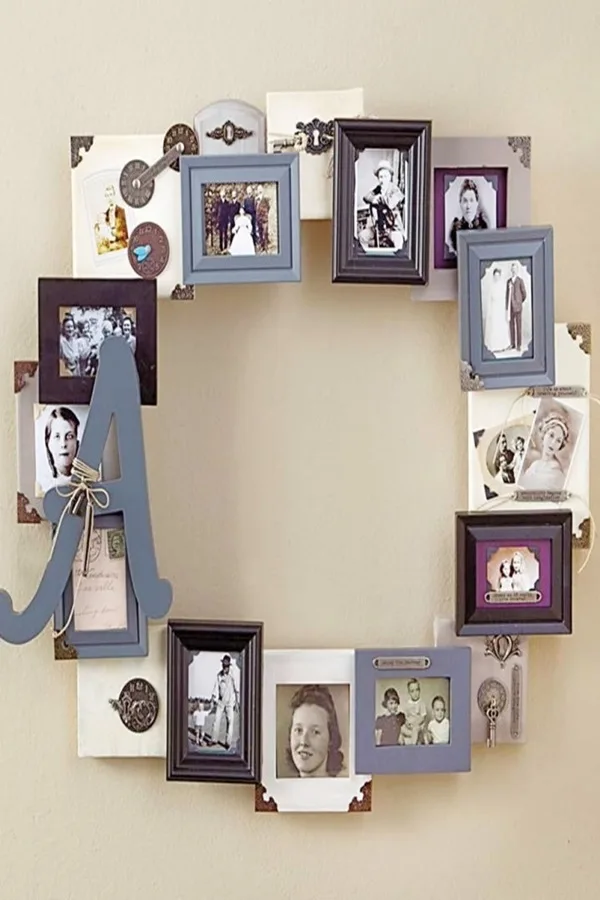 Lovely Family Picture Wall Examples