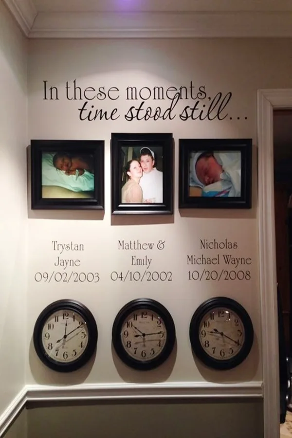 Lovely Family Picture Wall Examples