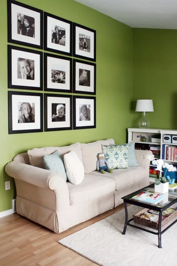Lovely Family Picture Wall Examples