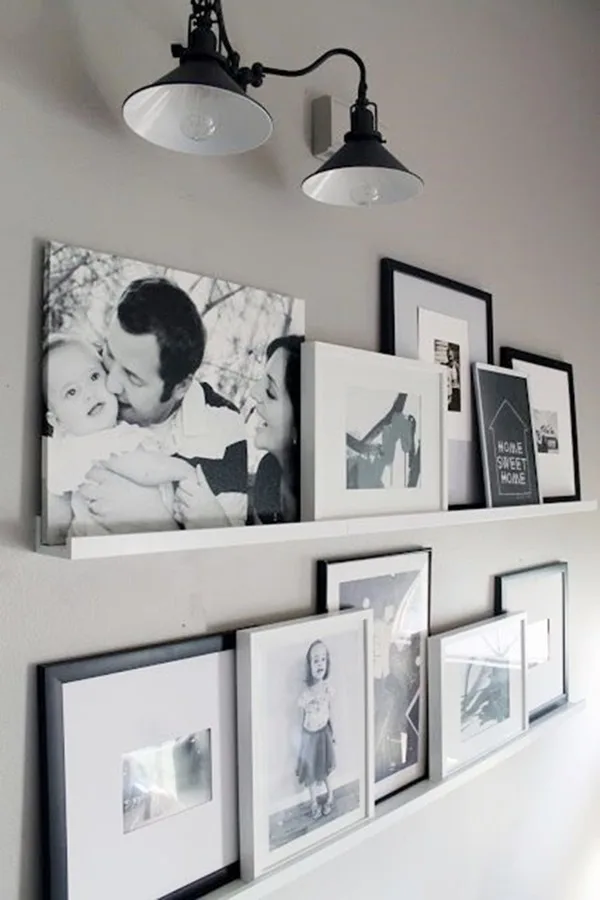 Lovely Family Picture Wall Examples