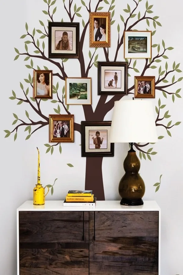 Lovely Family Picture Wall Examples