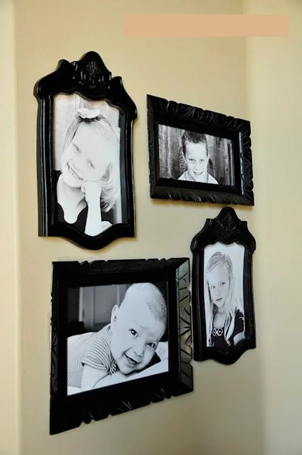 Lovely Family Picture Wall Examples