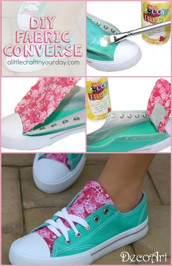 DIY Sneaker Art Ideas To Look Awesome