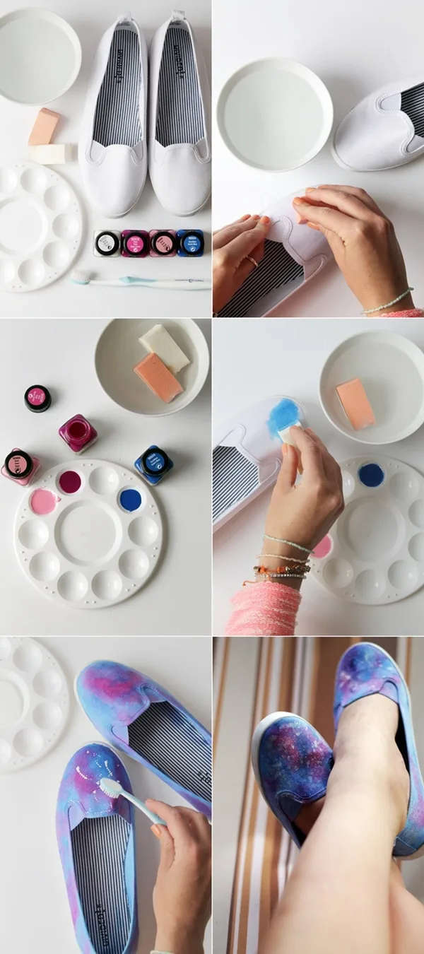 DIY Sneaker Art Ideas To Look Awesome