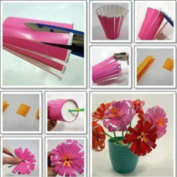 Disposable Eco-Friendly Coffee Cup Craft Ideas