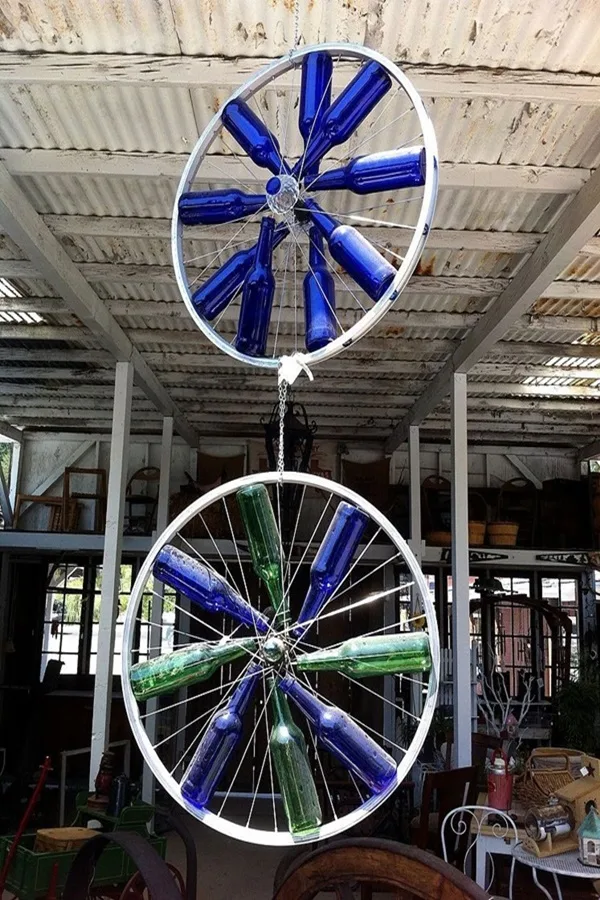 Amazing Wine Bottle Sculptures Ideas for Home