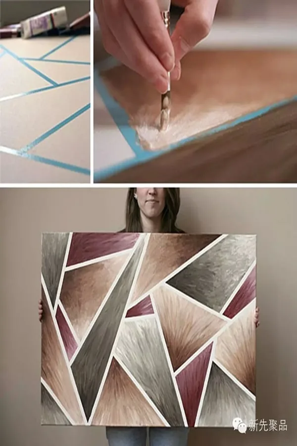 Creative and Easy Cheap DIY Canvas Wall Art Ideas