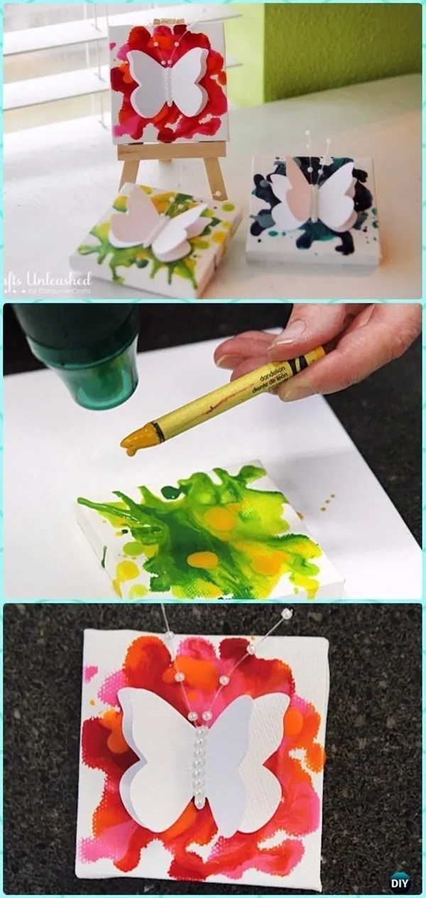 Creative and Easy Cheap DIY Canvas Wall Art Ideas