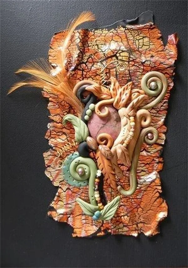Detailed Clay Wall Art and frames Ideas