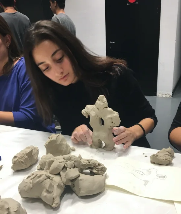 Realistic Human Clay Sculpture For Beginners