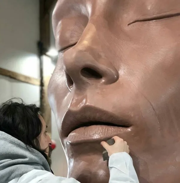 Realistic Human Clay Sculpture For Beginners