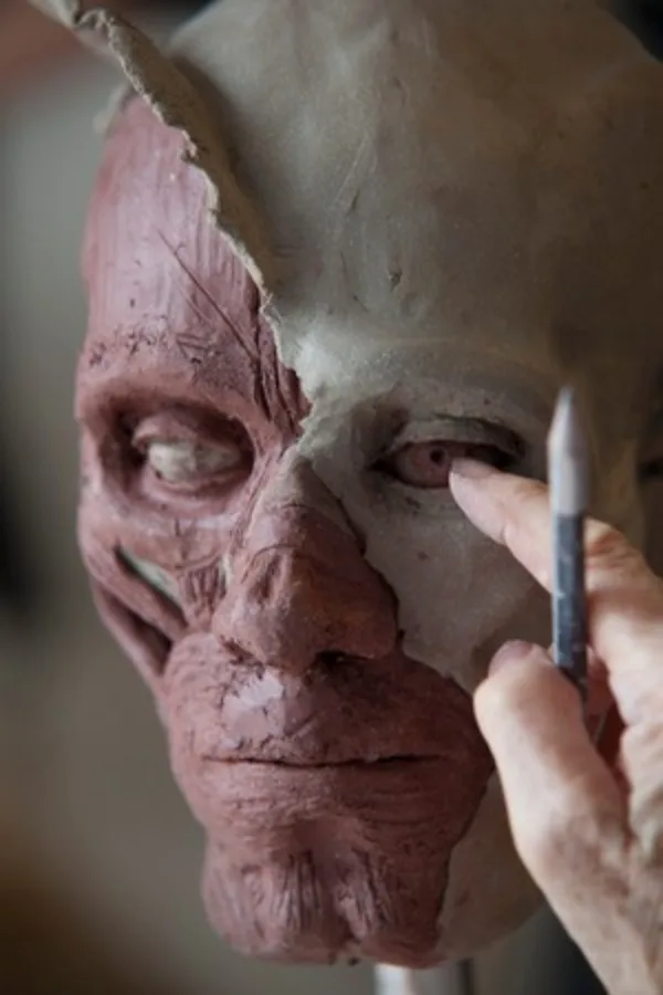 Realistic Human Clay Sculpture For Beginners