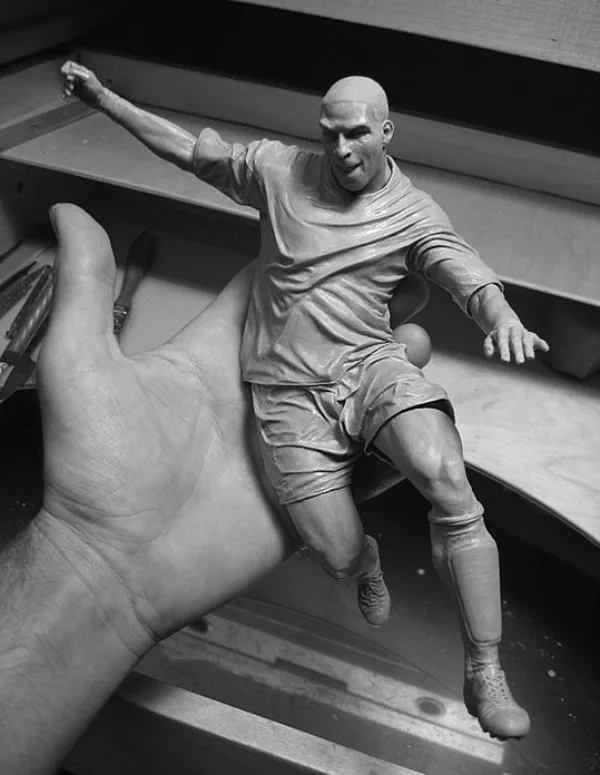 Realistic Human Clay Sculpture For Beginners