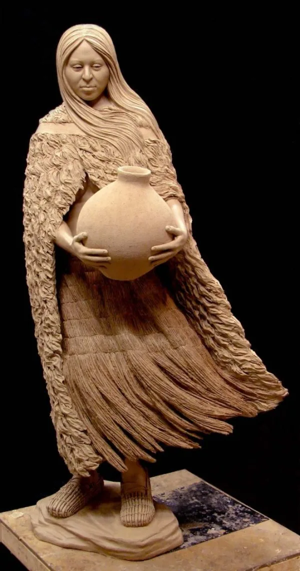 Realistic Human Clay Sculpture For Beginners