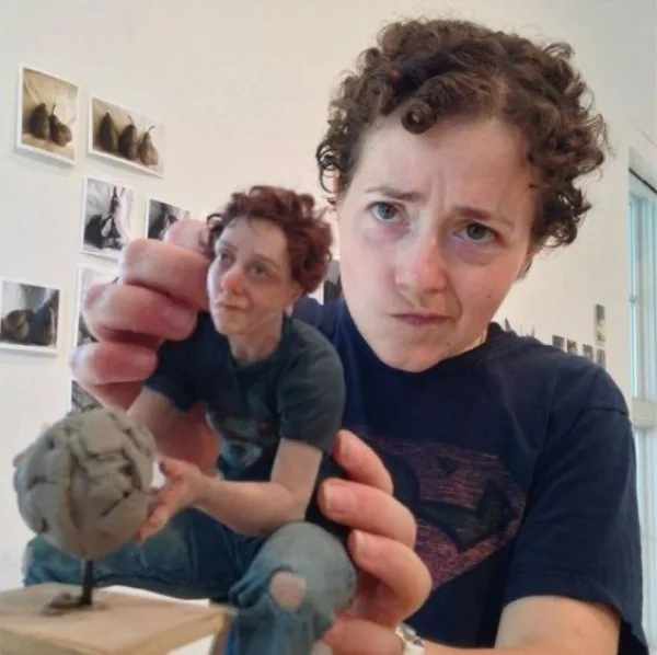 Realistic Human Clay Sculpture For Beginners