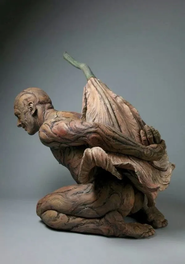 Realistic Human Clay Sculpture For Beginners