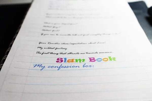 DIY Ideas for Slam Book