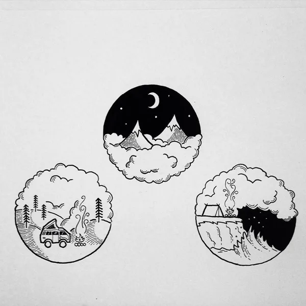 40 Simple Circle Drawing Ideas
