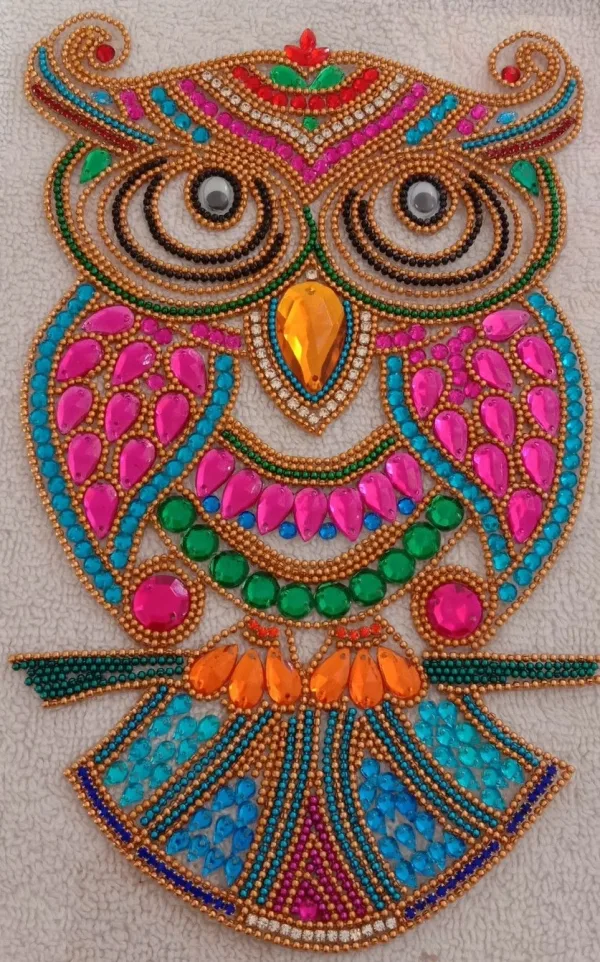 Positive Pooja rangoli art design patterns