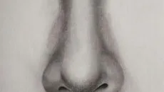 How to draw a nose