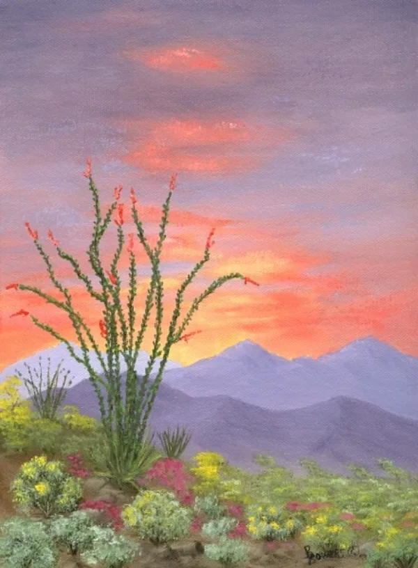 Landscape Pastel Paintings