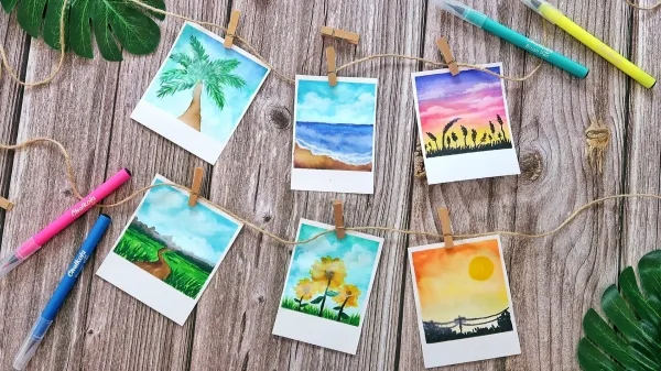 Polaroid Paintings Ideas