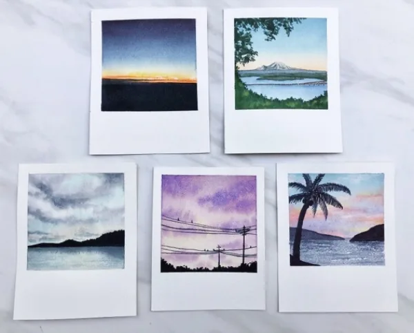 Polaroid Paintings Ideas