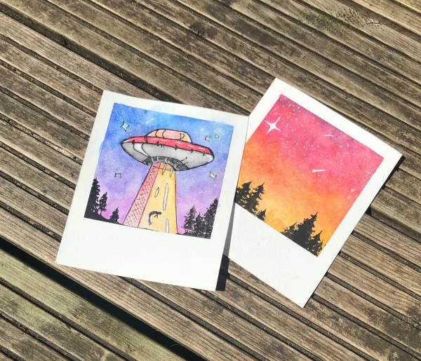 Polaroid Paintings Ideas